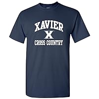 NCAA Arch Logo Cross Country, Team Color T Shirt, University
