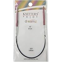 Knitter's Pride 200169 Dreamz Fixed Circular Needles 10