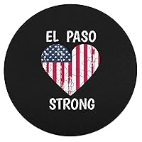 El Paso Strong with USA Flag Heart Wooden Puzzles for Adults Uniquely Irregular Animal Shaped Wood Puzzle Creative Gift Decor Artwork
