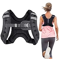 Henkelion Weighted Vest Weight Vest for Men Women Kids Weights Included, Body Weight Vests Adjustable for Running, Training Workout, Jogging, Walking