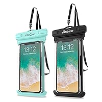 ProCase Waterproof Phone Pouch Case for Snorkeling, Underwater Dry Bag for iPhone 15 14 13 Pro Max 12 11, Galaxy S24 S23 S2 Ultra Note Pixel Up to 7