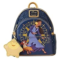 Loungefly Disney Wish Velvet Mini-Backpack, Amazon Exclusive
