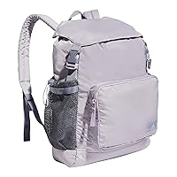 adidas Saturday Backpack, Silver Dawn Grey/Silver Violet Purple, One Size