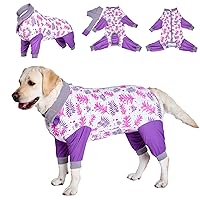 LovinPet Large Dog Recovery Suit - Dog Onesie for Surgery Female & Male Professional Anti-Licking Full Coverage for Anti-Shedding