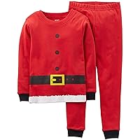Carter's 2 Piece Holiday PJ Set (Toddler/Kid) Santa Suit