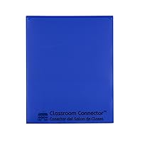 C-Line Classroom Connector School-to-Home Folders, Blue, 25 per Box (32005)