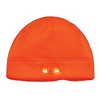 Ergodyne mens Skull Cap Winter Hat With Led Lights Tools, Factory, One Size US