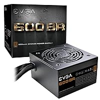 EVGA 600 BR, 80+ Bronze 600W, 3 Year Warranty, Power Supply 100- BR-0600-K1