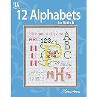 Leisure Arts Alphabets to Stitch Book