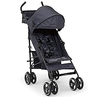 GAP babyGap Classic Stroller - Lightweight Stroller with Recline, Extendable Sun Visors & Compact Fold - Made with Sustainable Materials, Black Camo