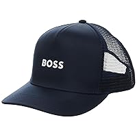 BOSS Women's Contrast Logo Trucker Hat