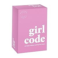 FITZ Girl Code Party Game - Hilarious Girls' Night in Entertainment! 350 Cards of Laughter and Revelations, Fun for Adult Game Night, Ages 17+, 4-10 Players, 30-60 Min Playtime, Made Games
