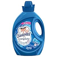 Suavitel Complete Liquid Fabric Conditioner, Laundry Fabric Softener with Fabric Protection Technology, Field Flowers, 100 oz, Enough Liquid For 100 Small Loads