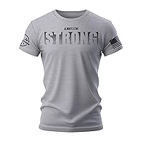Stay Strong Gym Shirt Men, American Flag Shirt to Show Your Patriotism