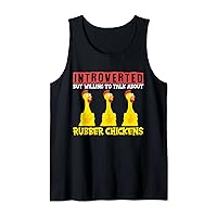 Funny Rubber Chicken Tank Top