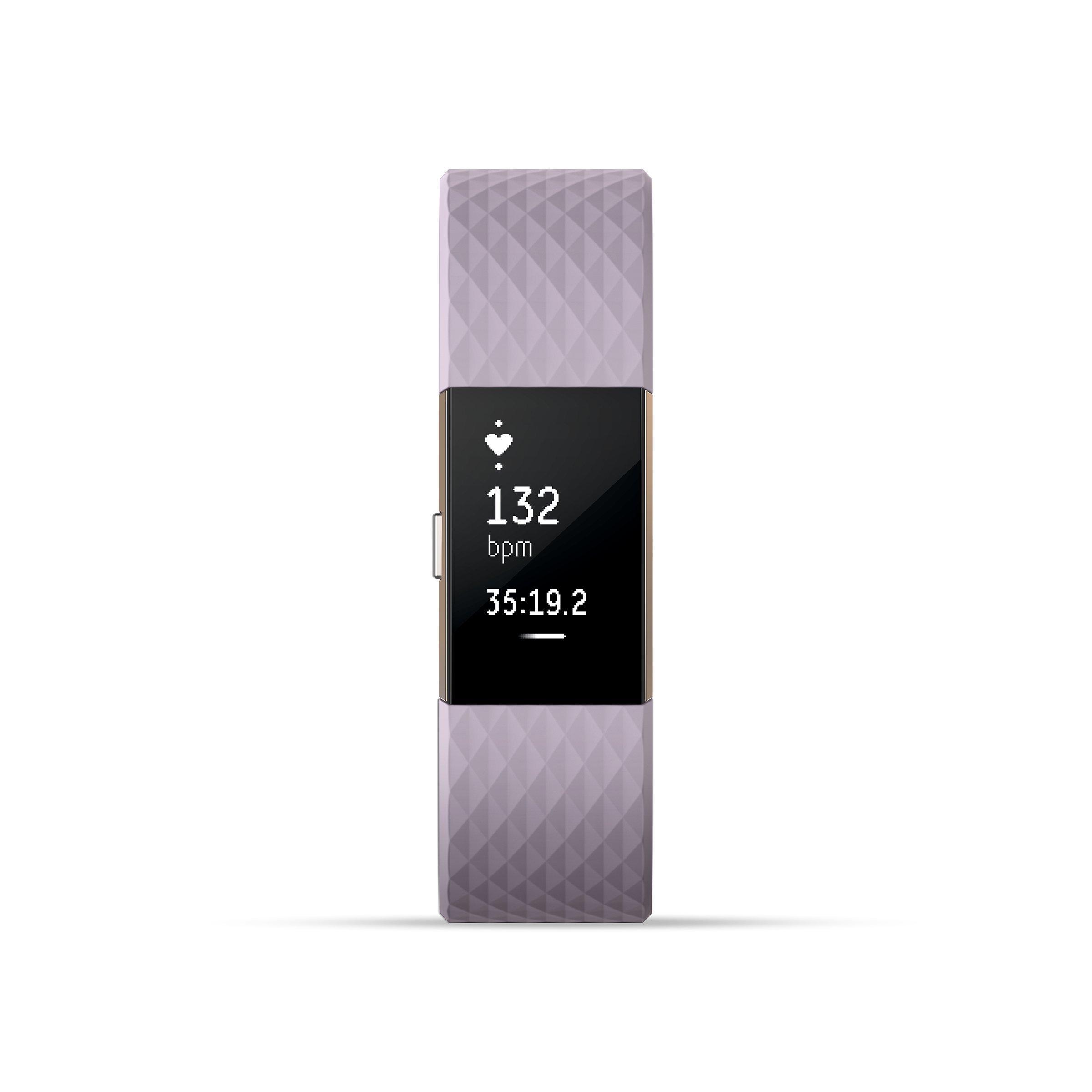 Fitbit Charge 2 Heart Rate + Fitness Wristband, Special Edition, Lavender Rose Gold, Large (US Version)