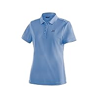 Maier Sports Women's Ulrike Polo Shirt, San Francisco Bay, 38