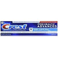 Crest Pro Health Advanced Deep Clean Mint Toothpaste, 5.1 Ounce (Pack of 12) (Packaging May Vary)