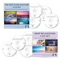 8 Album Bundle - Nature Sounds and Deep Relaxation Set - for Meditation, Relaxation and Sleep - Nature's Perfect White Noise