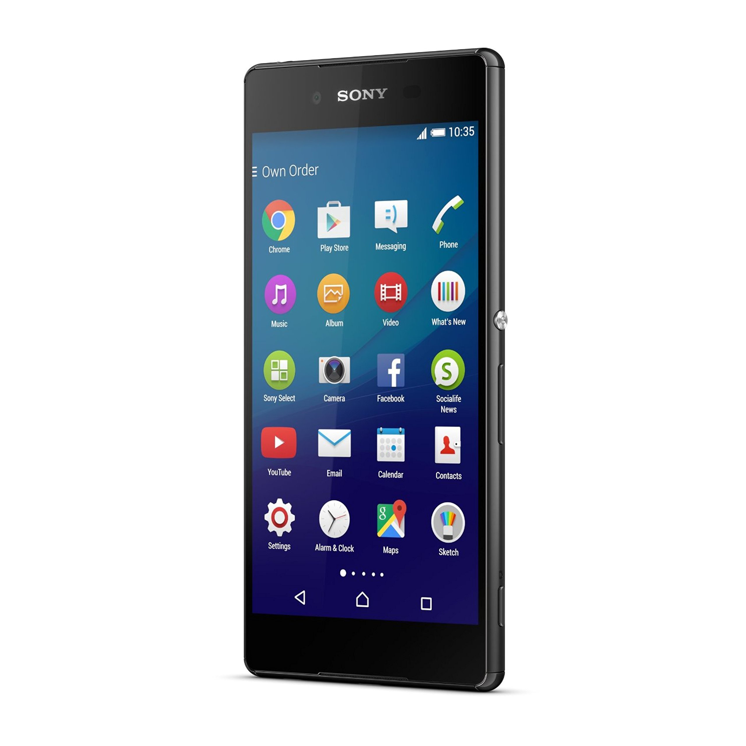 Sony Xperia Z3+ (Z3 Plus) E6553 5.2-Inch 32GB Factory Unlocked Smartphone (Black) - International Stock no warranty