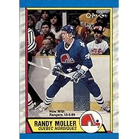 1989-90 O-Pee-Chee #259 Randy Moller NHL Hockey Trading Card