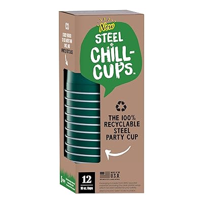 Recyclable Steel ChillCups 16oz