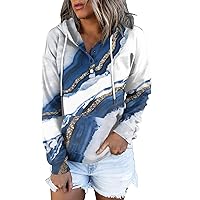 Womens Fashion, Womens Casual Hoodies Pullover Tops Drawstring Long Sleeve Sweatshirts Fall Clothes With Pocket