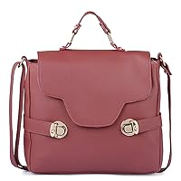 HikeBuddy Women shoulder handbag PU (Onion Pink)