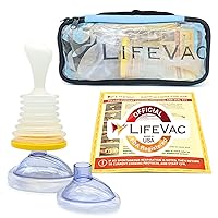 Blue Travel Kit - Portable Suction Rescue Device, First Aid Kit for Kids and Adults, Portable Airway Suction Device for Children and Adults