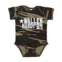 Wallen Hardy Funny Baby Boy Bodysuit Infant - Camouflage - 6 Month