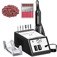 Professional Nail Drill, 20000rpm Electric Nail Drill Machine, Electronic Nail File Drills for Acrylic Nails Gel Nails Manicure Pedicure Tools for Salon Use