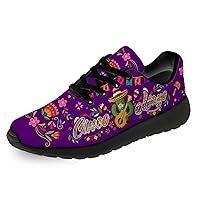 Cinco De Mayo Shoes for Women Men Tennis Walking Running Shoes Lightweight Jogging Mexican Sneakers Gifts for Her Him