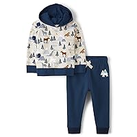 The Children's Place baby-boys And Toddler Sweatshirt and Sweatpant 2 Piece Set