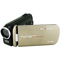 Bell+Howell DV7HD-C Slice2 HD Video Recording Slice2 DV7HD Full 1080p HD Camcorder with Touchscreen and 60x Zoom
