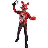 Rubie's Costume Boys Five Nights At Freddy's Nightmare Foxy The Pirate Costume, Large, Multicolor