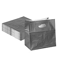 Bag Tek Rectangle Paper Take Out Bag - with Handles - 11