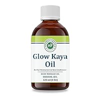 Glow Kaya Oil – Gloris Oil – Maintain Moisture of Skin and Glow – Cold Pressed Premium Oil – Non GMO, Organic, Vegan – 4 fl oz – 120 ml
