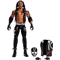 Mattel WWE Mace Elite Collection Action Figure, 6-inch Posable Collectible Gift for Mattel WWE Fans Ages 8 Years Old & Up
