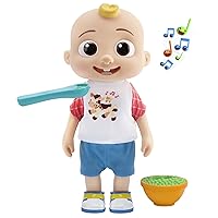 Deluxe Interactive JJ Doll - Includes JJ, Shirt, Shorts, Pair of Shoes, Bowl of Peas, Spoon- Toys for Preschoolers - Amazon Exclusive