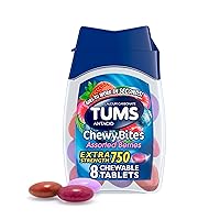TUMS Chewy Bites Chewable Antacid Tablets - 8 ct