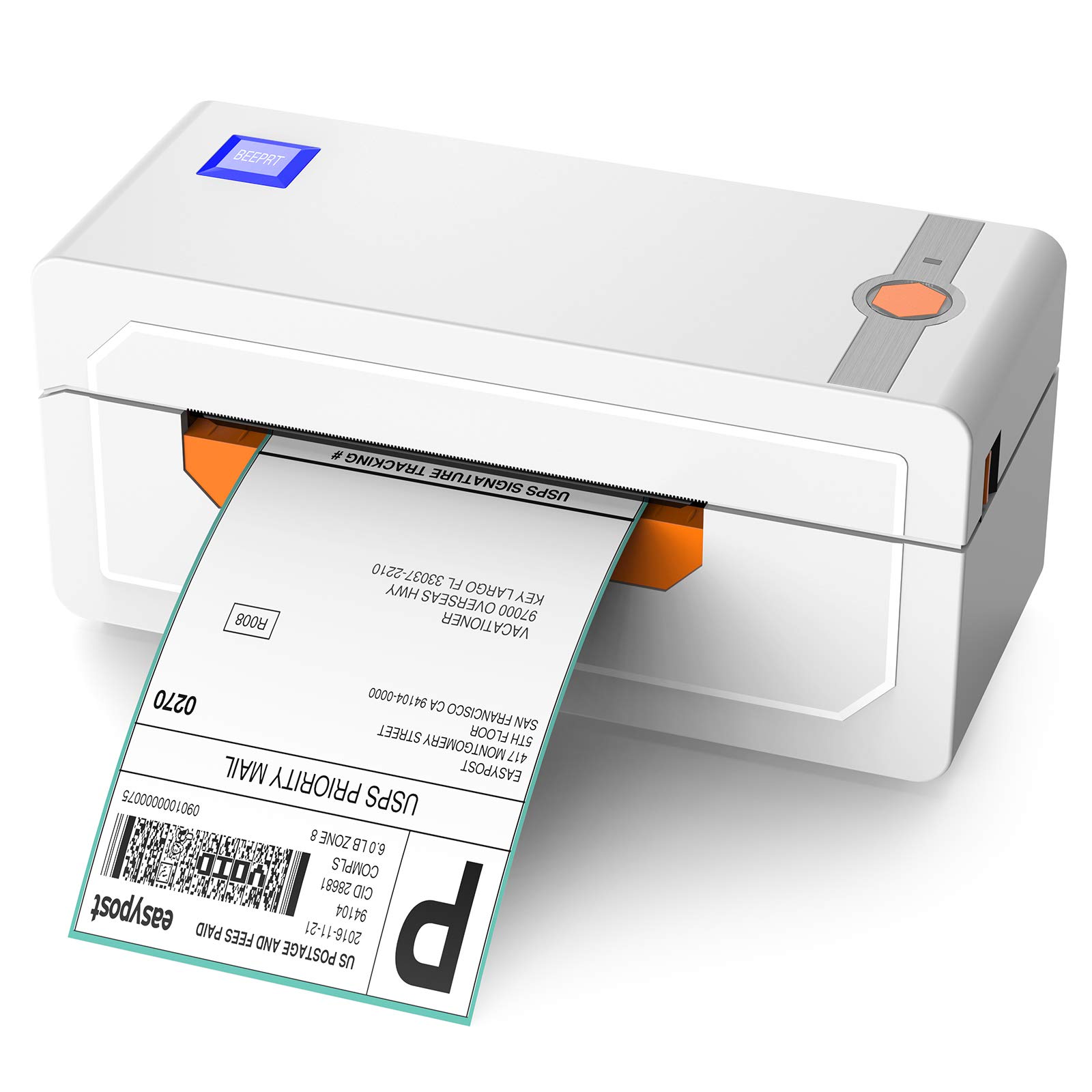 Alfuheim Thermal Shipping Label Printer 4x6 - High Speed Printing at 150mm/s -Barcode Printer for Shipping Compatible with UPS WorldShip,Etsy,Ebay,...