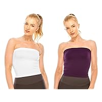 Mini Bandeau Strapless Tube Top, UV Protective Fabric, Rated UPF 50+, Made in USA