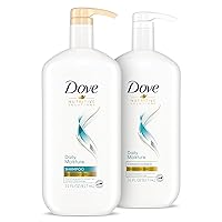 Nutritive Solutions Moisturizing Shampoo and Conditioner with Pump Daily Moisture 2 Count for Dry Hair with Pro-Moisture Complex for Manageable and Silky Hair 31 oz