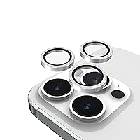 Case-Mate iPhone 14 Pro/iPhone 14 Pro Max Camera Lens Protector w/Sparkle Rings - Double Tempered Glass - Durable, Anti-Scratch - Ultra HD View with Night Shooting, Bling, Case Friendly, Easy Install