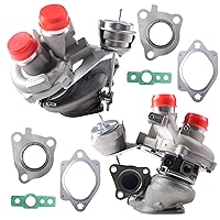 Left & Right Turbo Turbocharger for Ford F150 F-150 V6 3.5L 2013-2016 GAS 53039880470, 53039880469, DL3E6K682AE, DL3E6K682AA