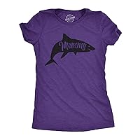 Womens Mommy Shark T Shirt