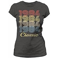 40th Birthday Gift Shirt for Women - Classic 1984 Retro Birthday - 003-40th Birthday Gift