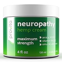 Neuropathy Nerve Relief Cream - Organic Neuropathy Relief Cream for Feet, Hands, Carpal Tunnel, Legs and Toes - 4 OZ Value Pack- Made in USA