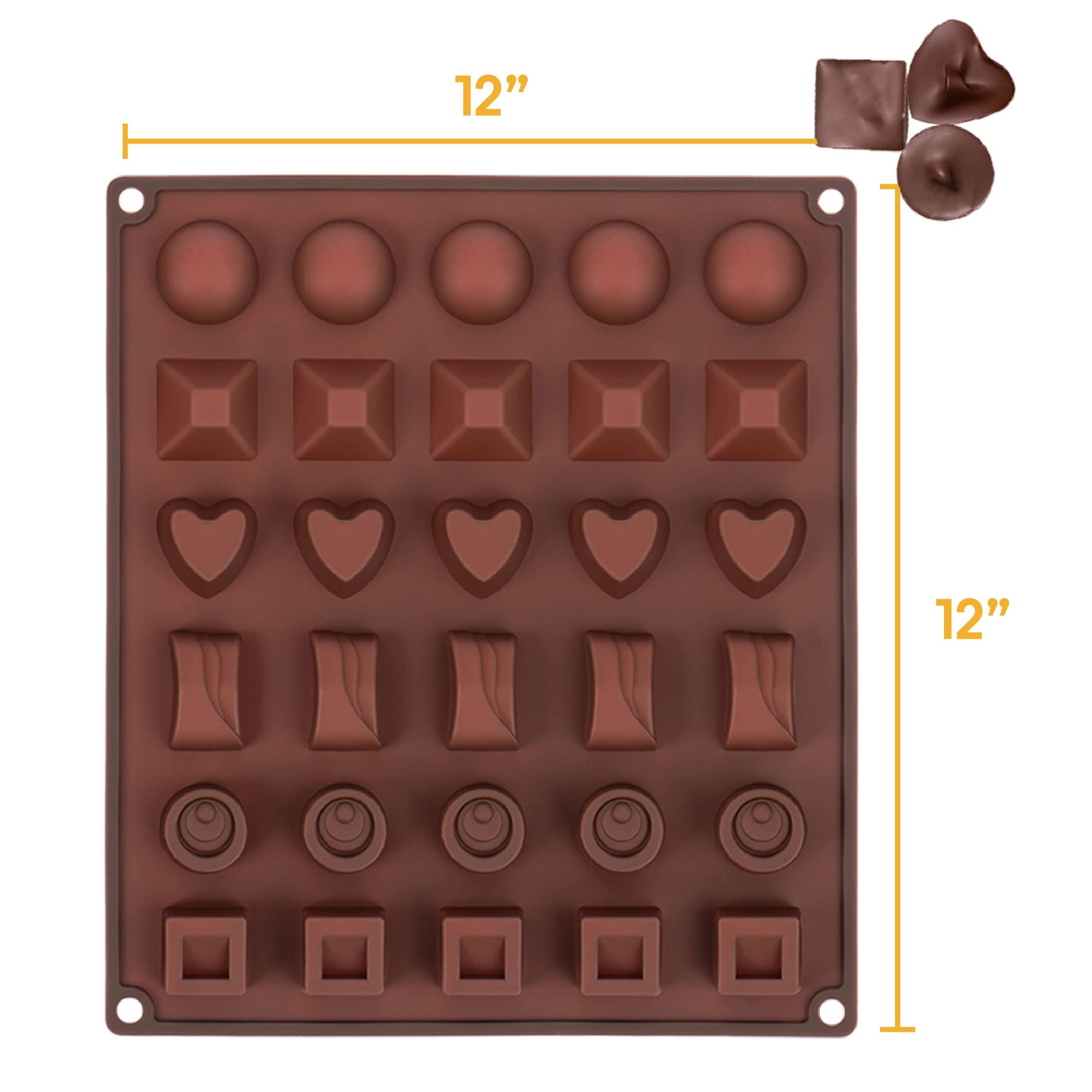 Silicone Chocolate Mold Candy Silicone Molds to Create Your Perfect Chocolate Treat For Any Occasion and For Fun Times For Absolutely Anyone and Everyone