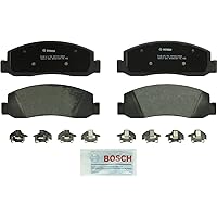 BOSCH BP1333 QuietCast Premium Semi-Metallic Disc Brake Pad Set - Compatible With Select Ford F-250 Super Duty, F-350 Super Duty; FRONT